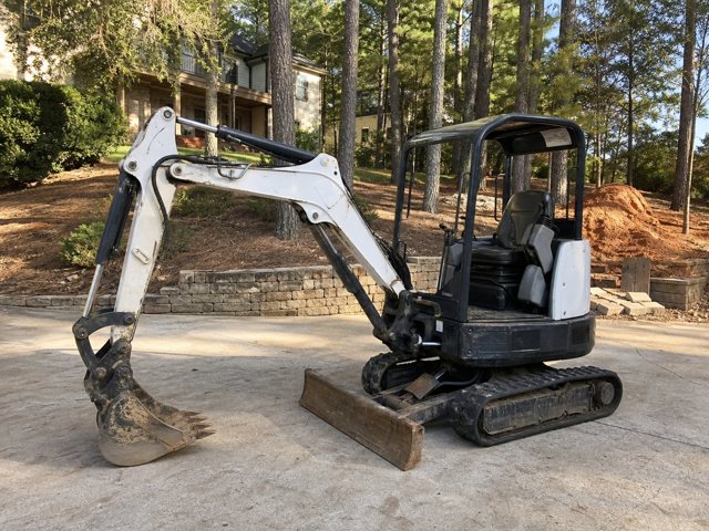 Mini Excavator for Drainage and Footings