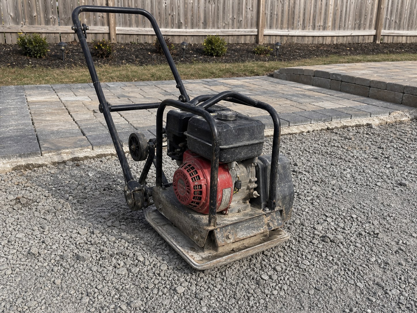 Plate Compactor for Pavers and Gravel